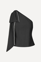 ONE SHOULDER BOW TOP