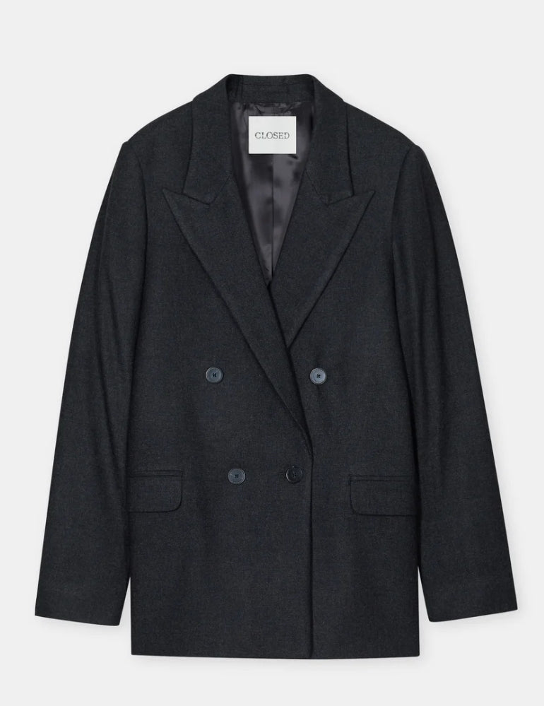 FITTED DOUBLEBREASTED BLAZER