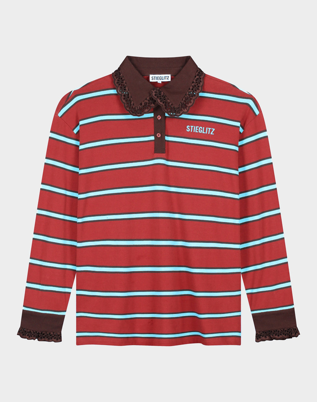 CIRA POLO LONGSLEEVE LACE CUFF