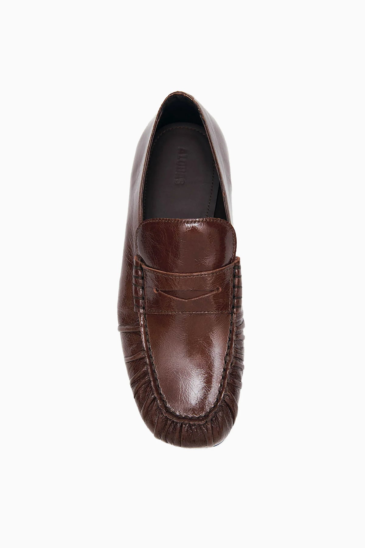 AVEN PATENT BROWN LEATHERS LOAFERS
