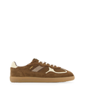 TB.490 RIFA COCOA & OFF WHITE LEATHER SNEAKERS