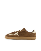TB.490 RIFA COCOA & OFF WHITE LEATHER SNEAKERS