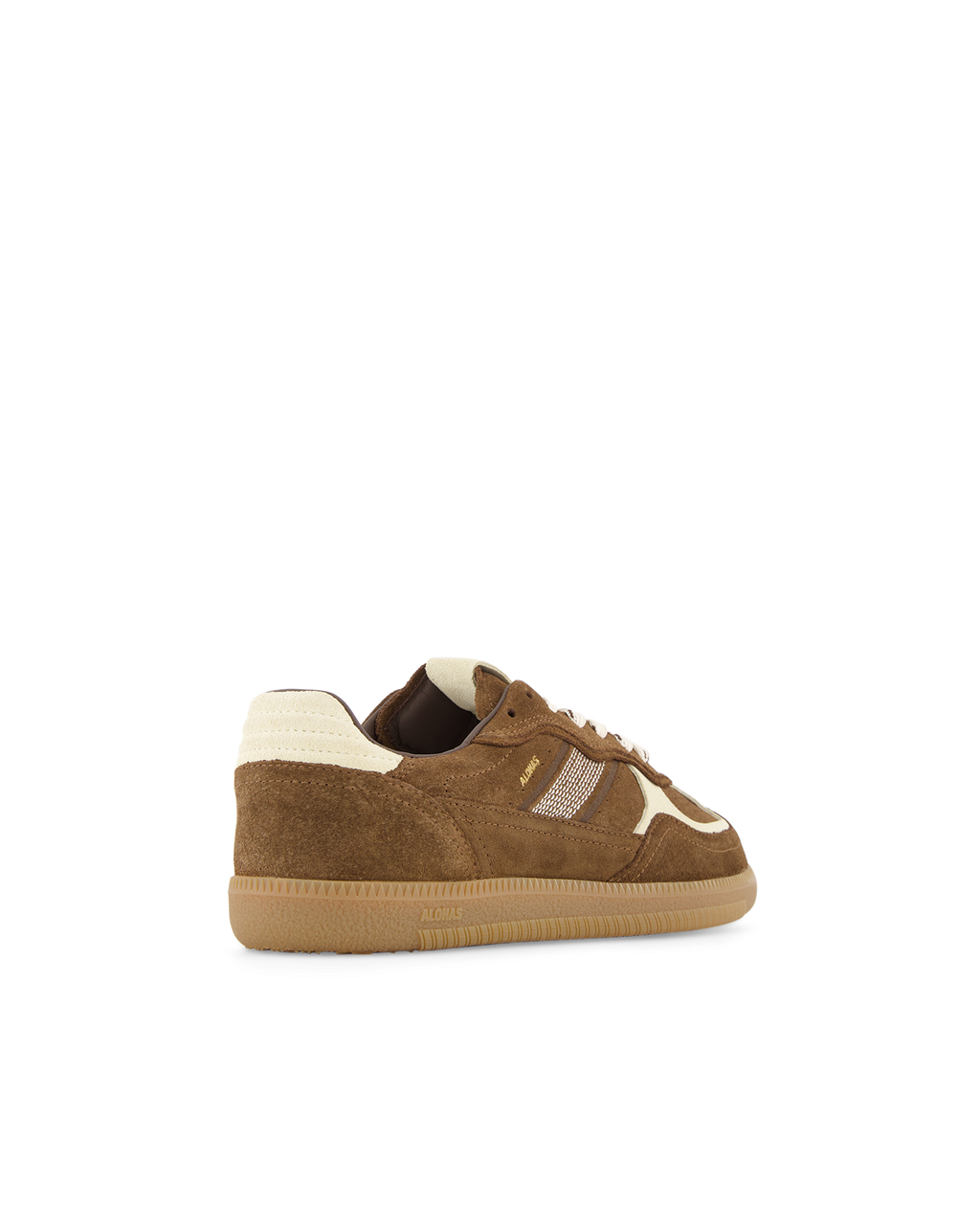 TB.490 RIFA COCOA & OFF WHITE LEATHER SNEAKERS