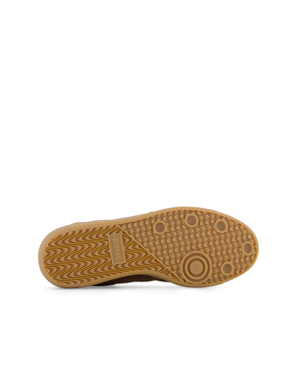 TB.490 RIFA COCOA & OFF WHITE LEATHER SNEAKERS