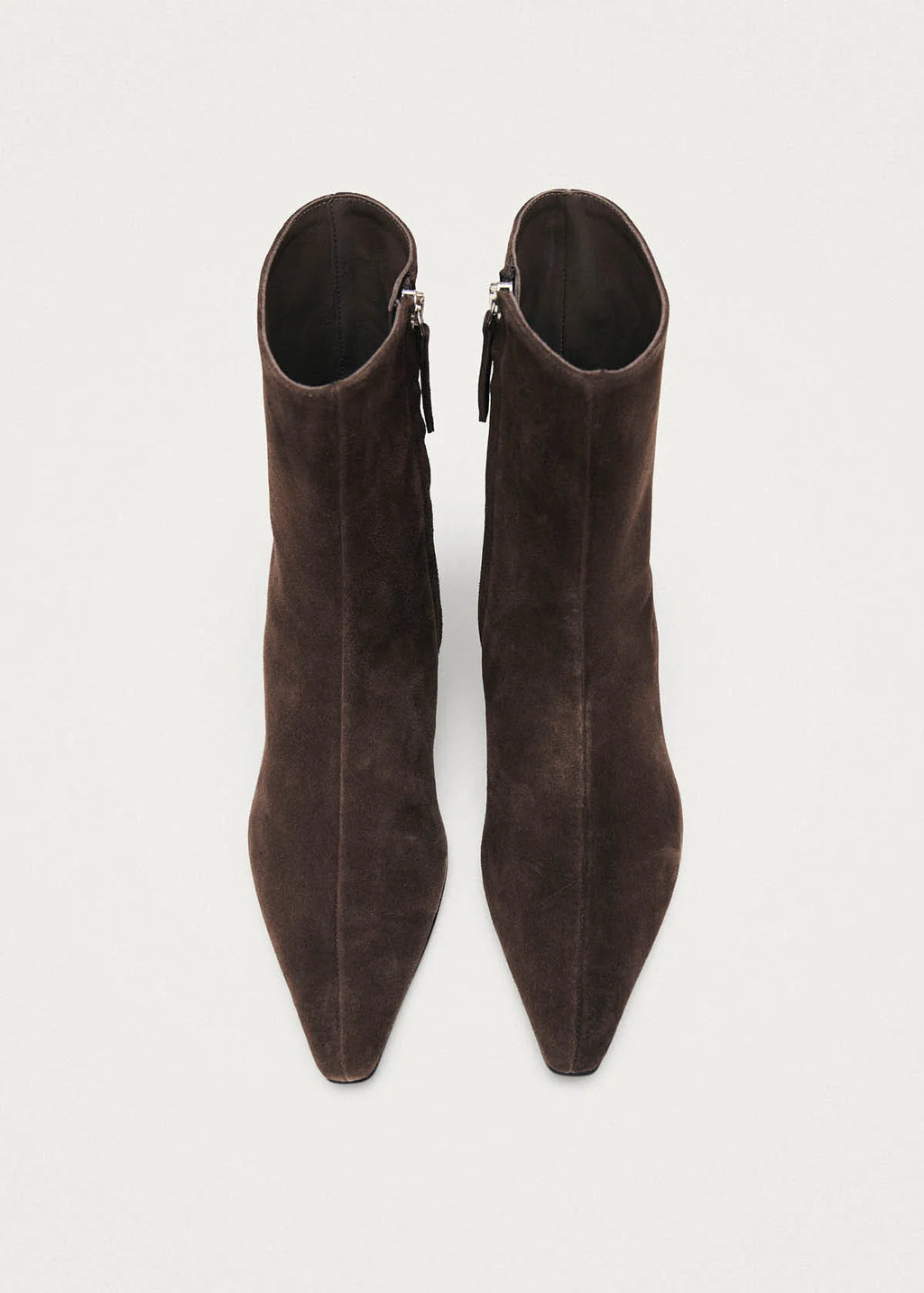 AMBAR SUEDE BROWN LEATEHR ANKLE BOOTS