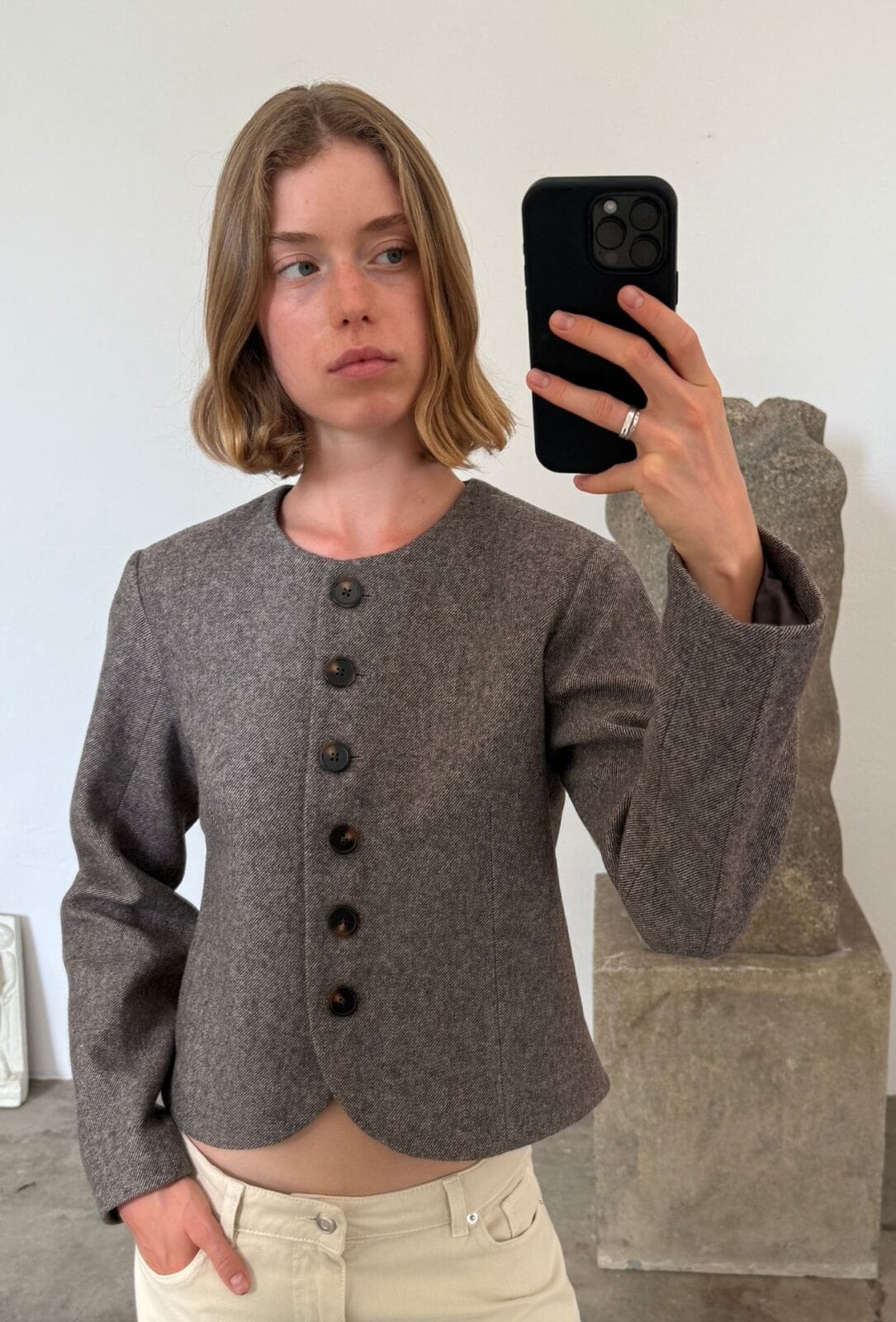 PETRINE WOOL BLAZER