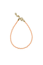 BRACELET PEACH MOONSTONE WITH G/P LOCK